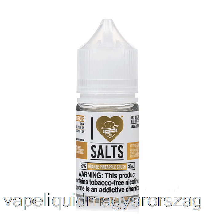 Narancsos Ananásztörő - Imádom A Sókat - 30 Ml 25 Mg-os Vape Toll